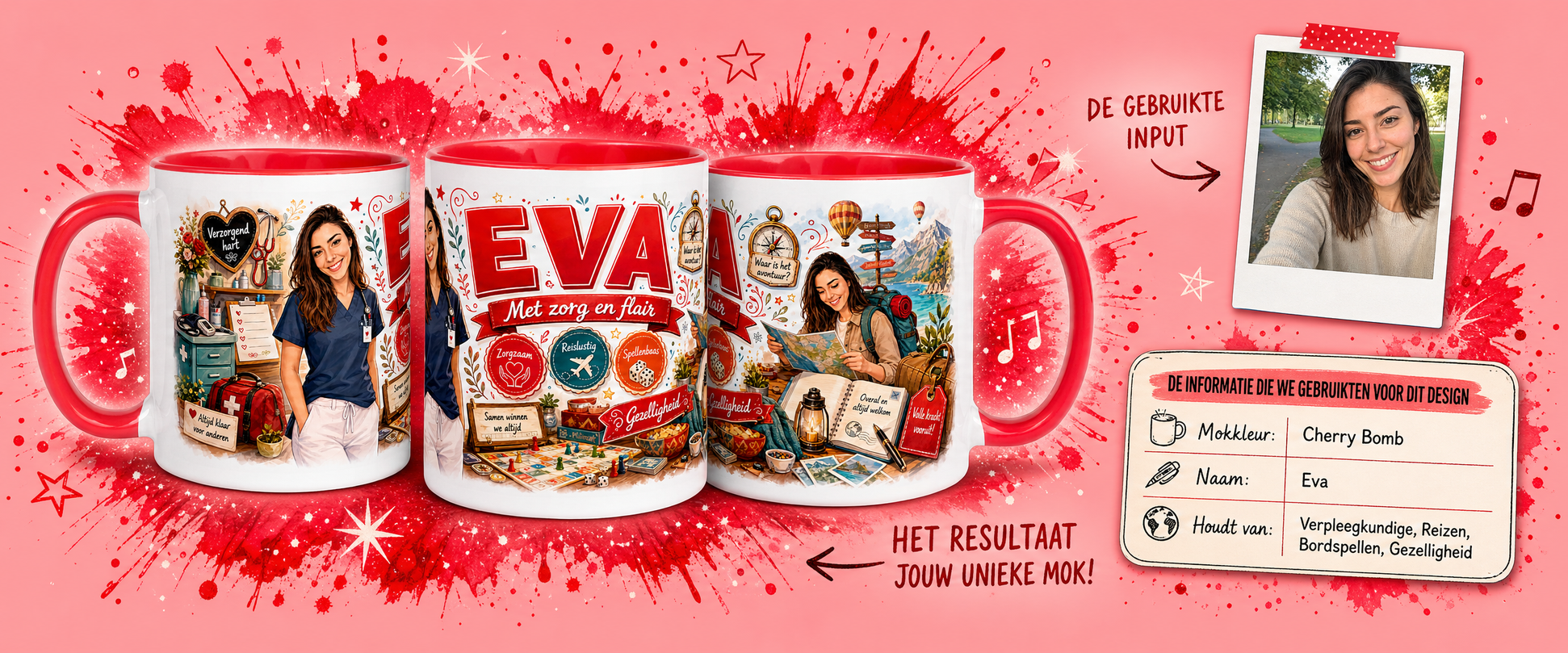 Van foto naar unieke StoryMug