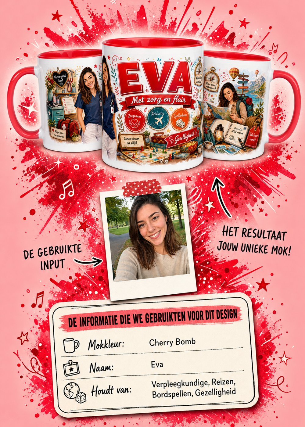 Van foto naar unieke StoryMug